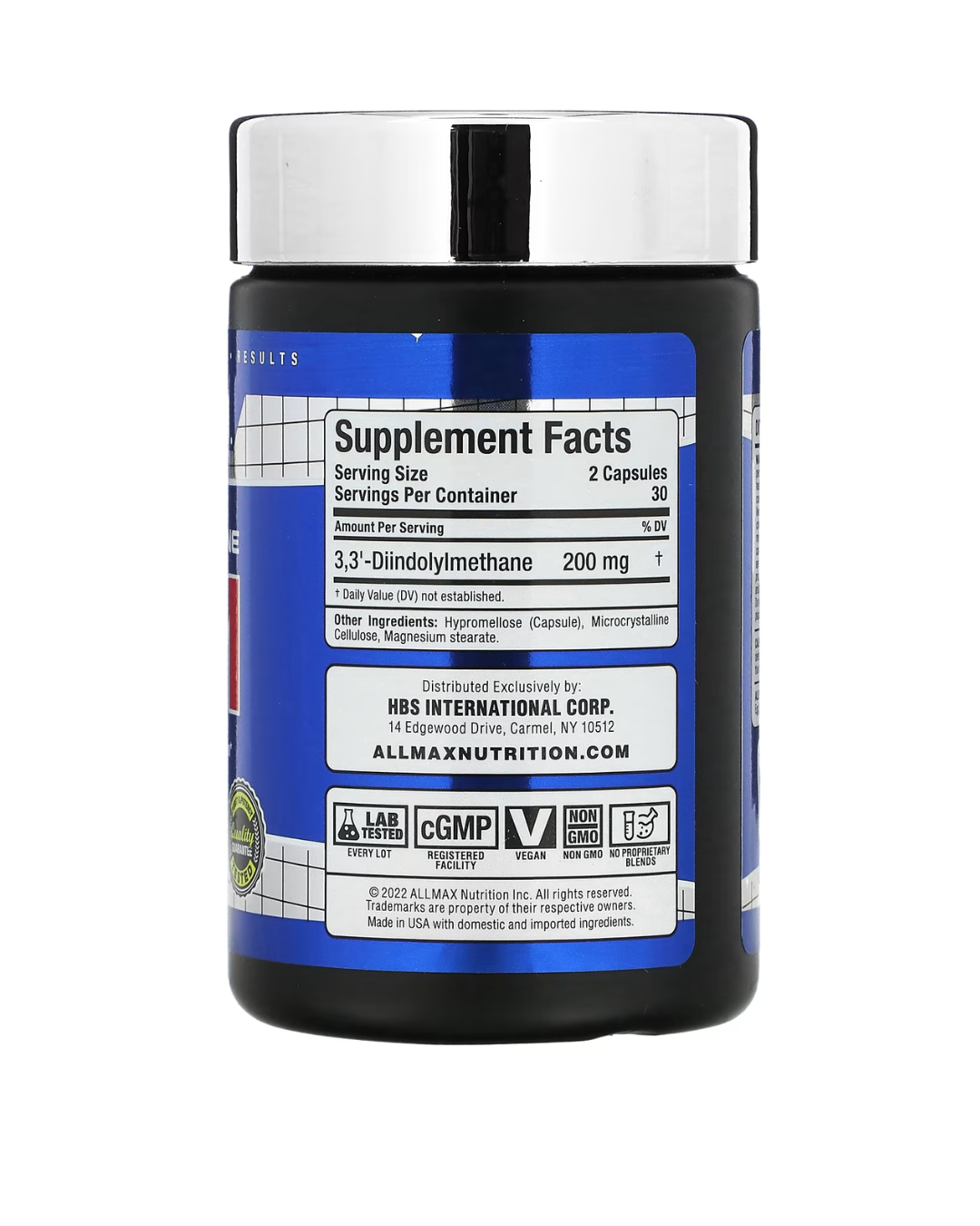 ALLMAX, Essentials, DIM, 60 Veggie Caps (100 mg per Capsule)