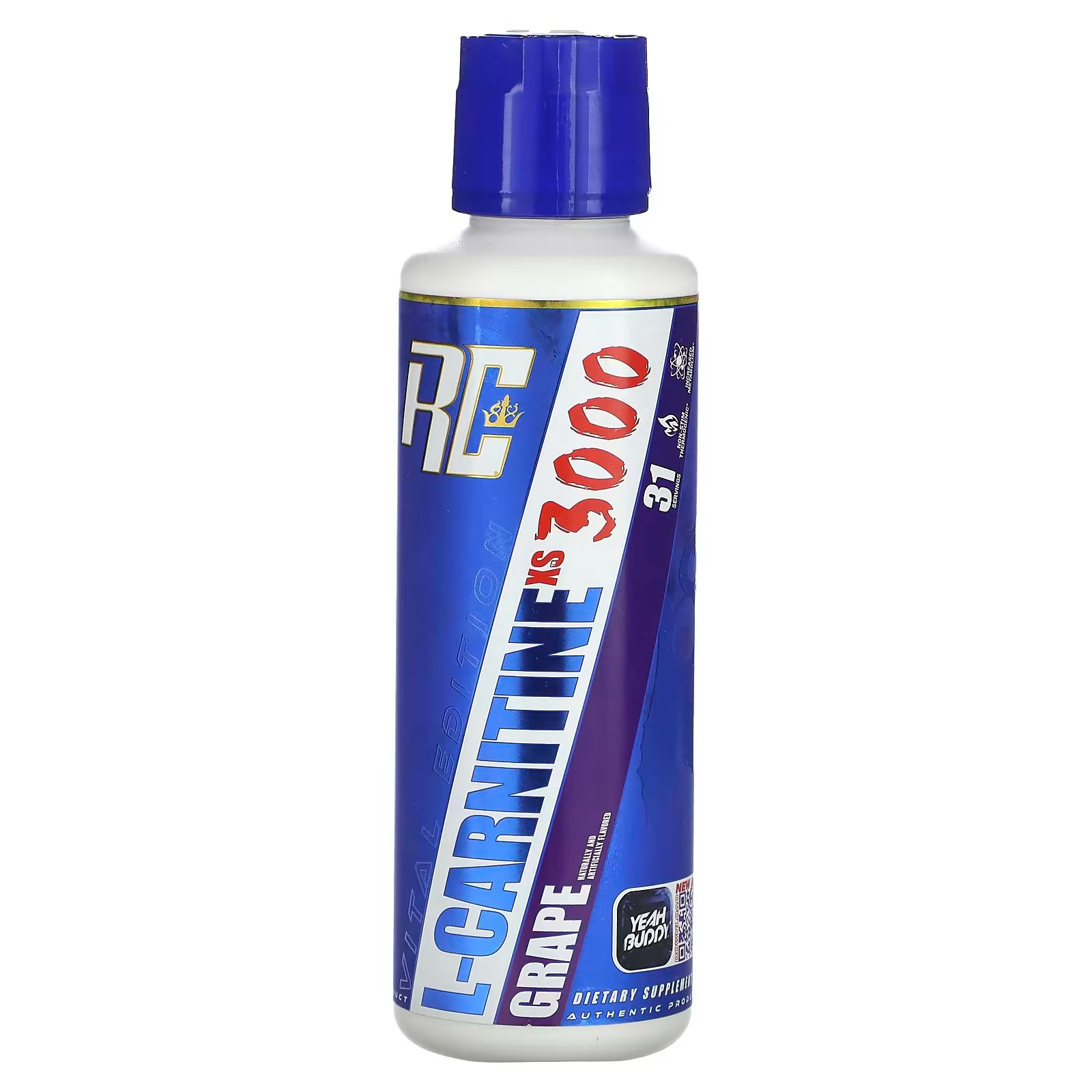 Ronnie Coleman, Vital Edition, L-Carnitine XS 3000, 16 fl oz (473.28 ml)