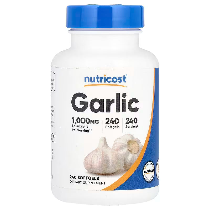 Nutricost Garlic 1,000 mg 240 Softgels