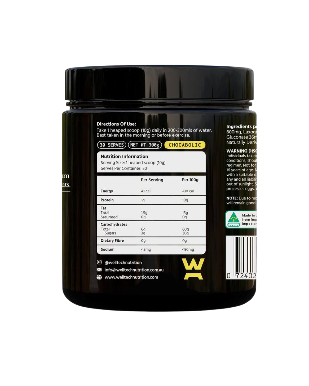Welltech Nutrition Epibolan Muscle Builder