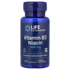 Life Extension, Vitamin B3 Niacin, 500 mg, 100 Capsules