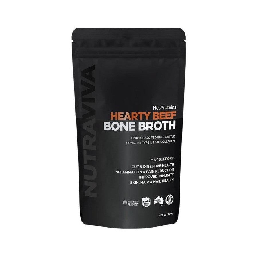 Nutraviva Bone Broth Hearty Beef 100g