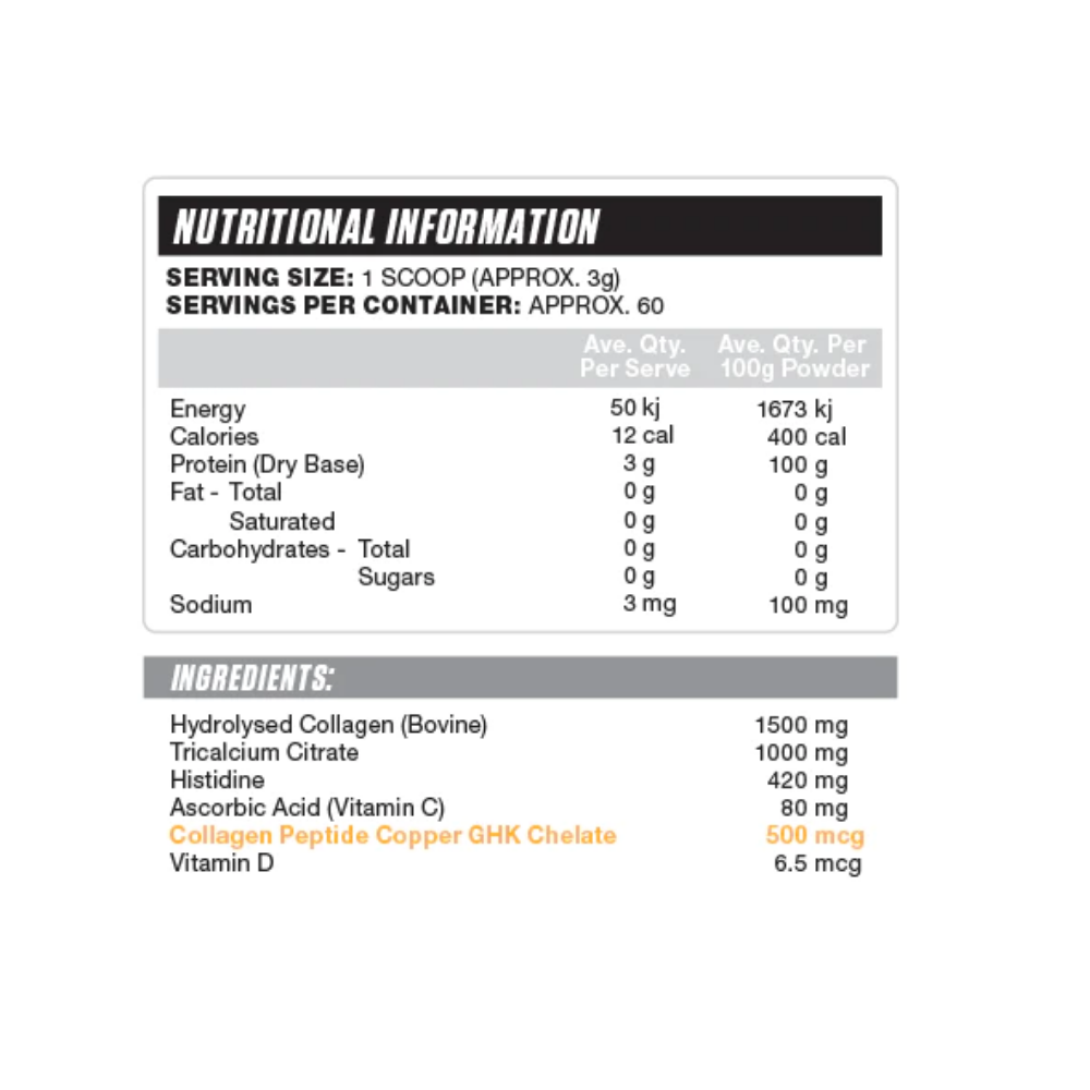 Welltech GHK CU Powder 180g