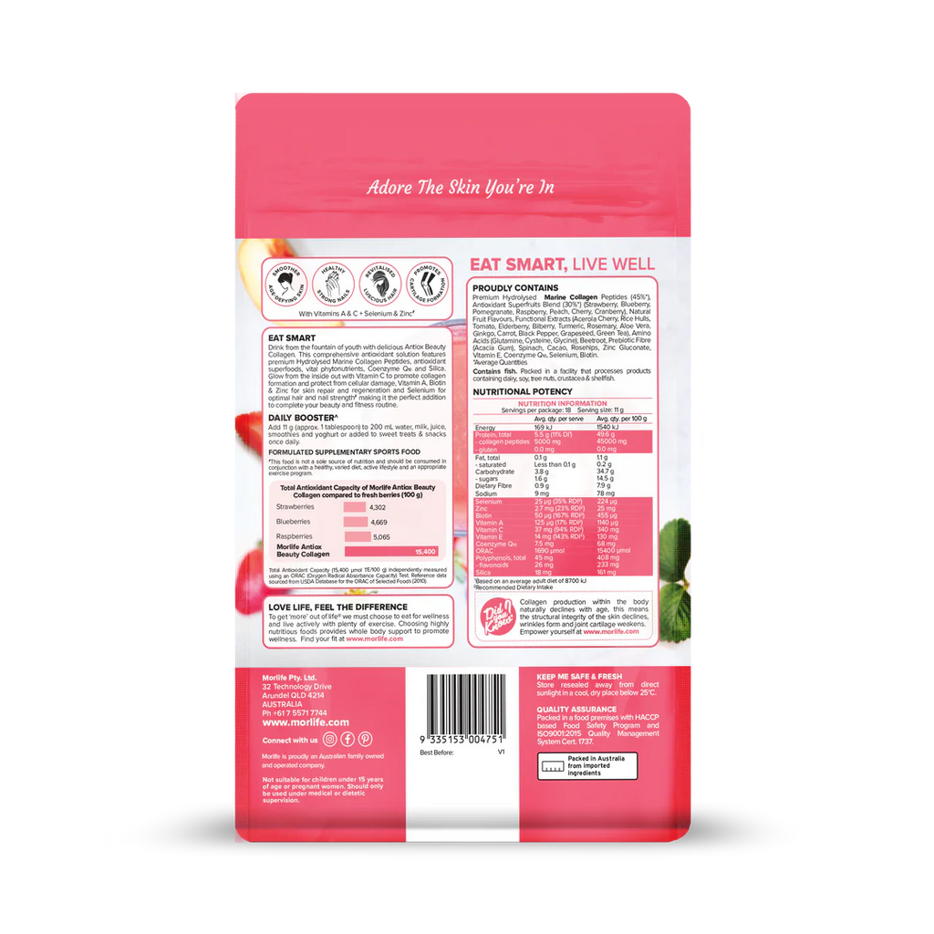 Morlife Antiox Beauty Collagen Berry Delight