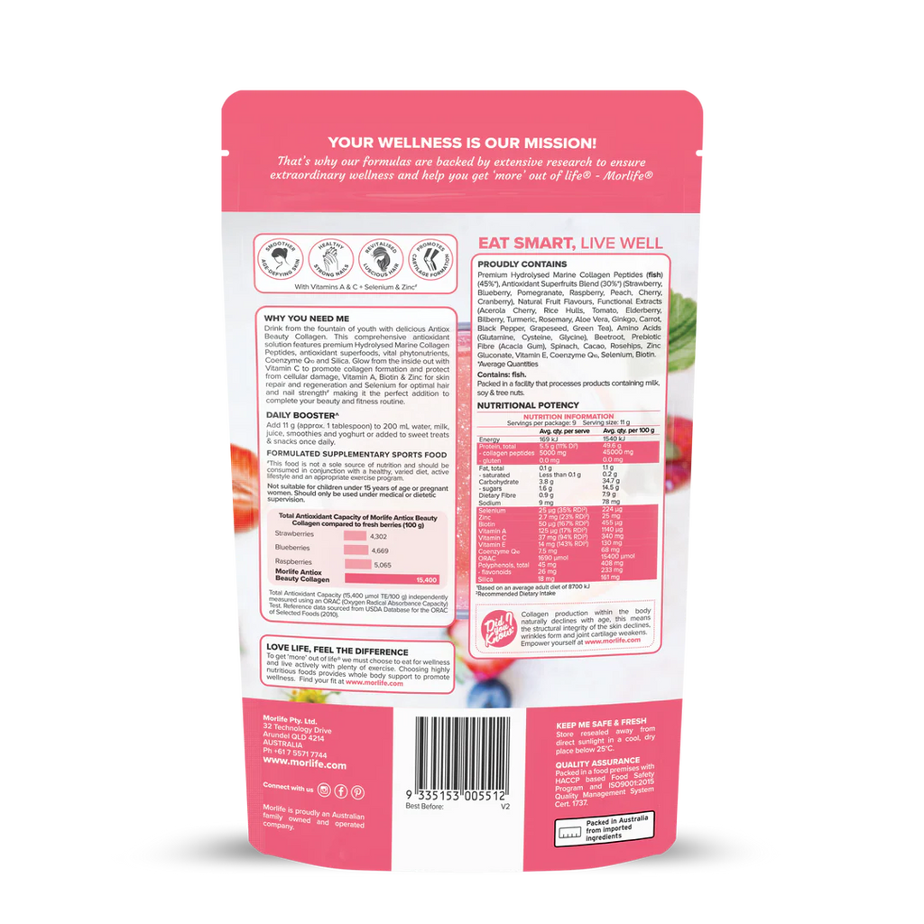 Morlife Antiox Beauty Collagen Berry Delight