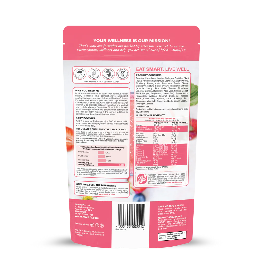 Morlife Antiox Beauty Collagen Berry Delight