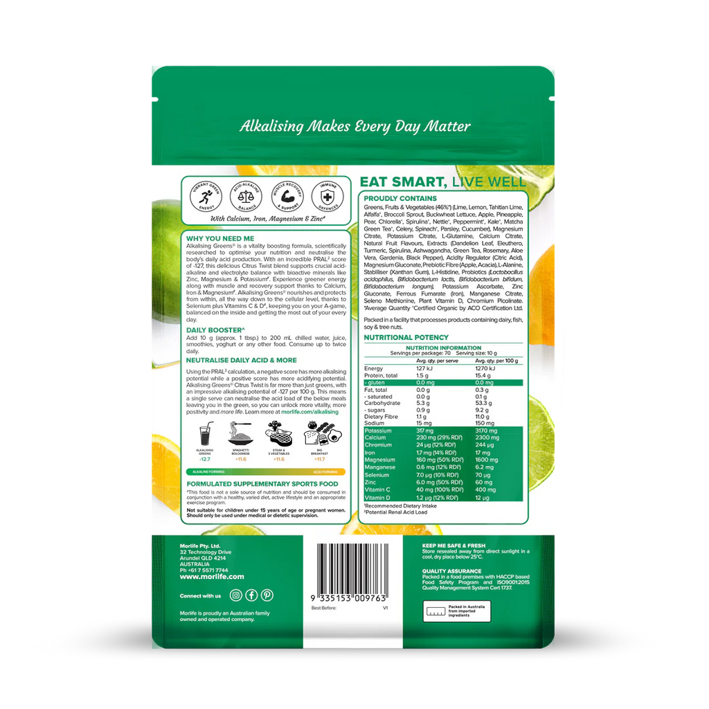 Morlife Alkalising Greens