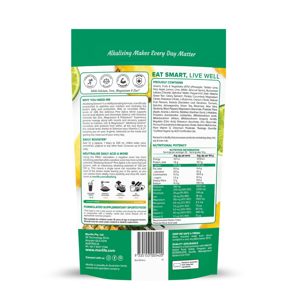 Morlife Alkalising Greens