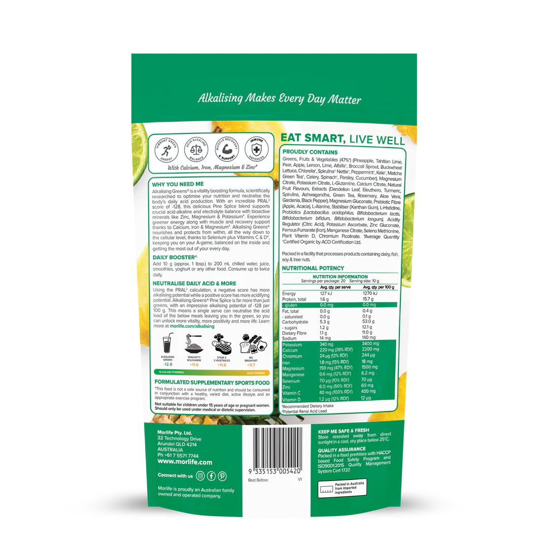 Morlife Alkalising Greens