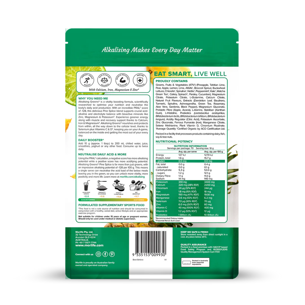Morlife Alkalising Greens