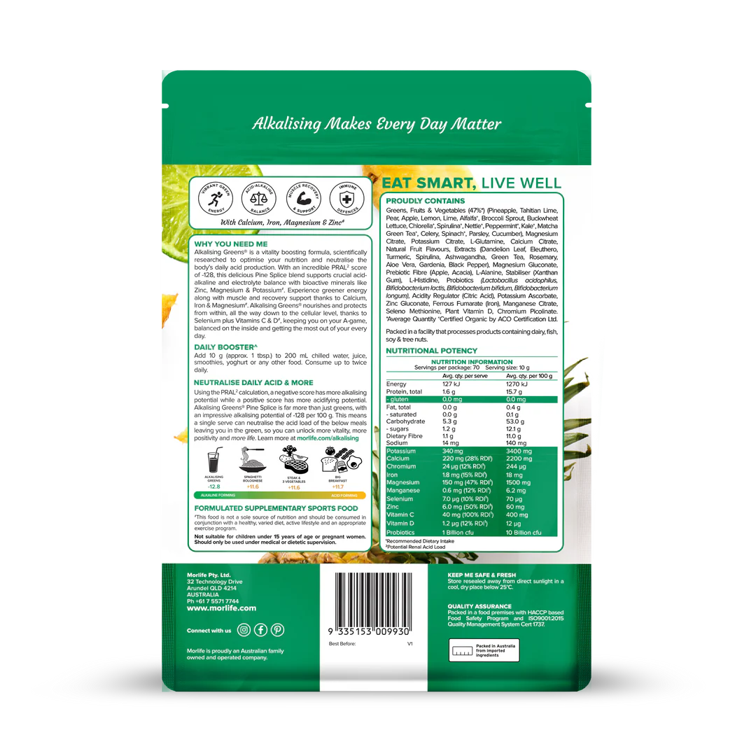 Morlife Alkalising Greens