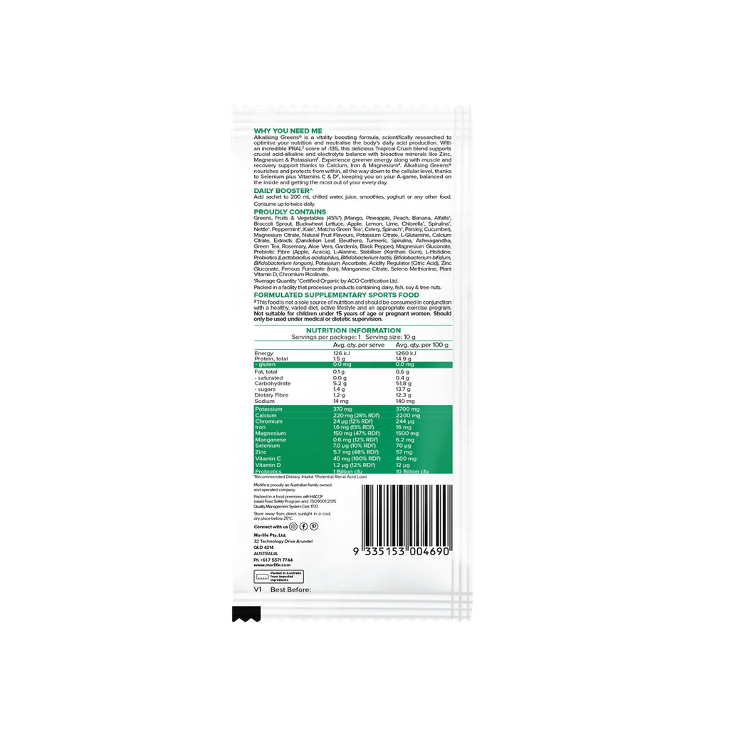 Morlife Alkalising Greens