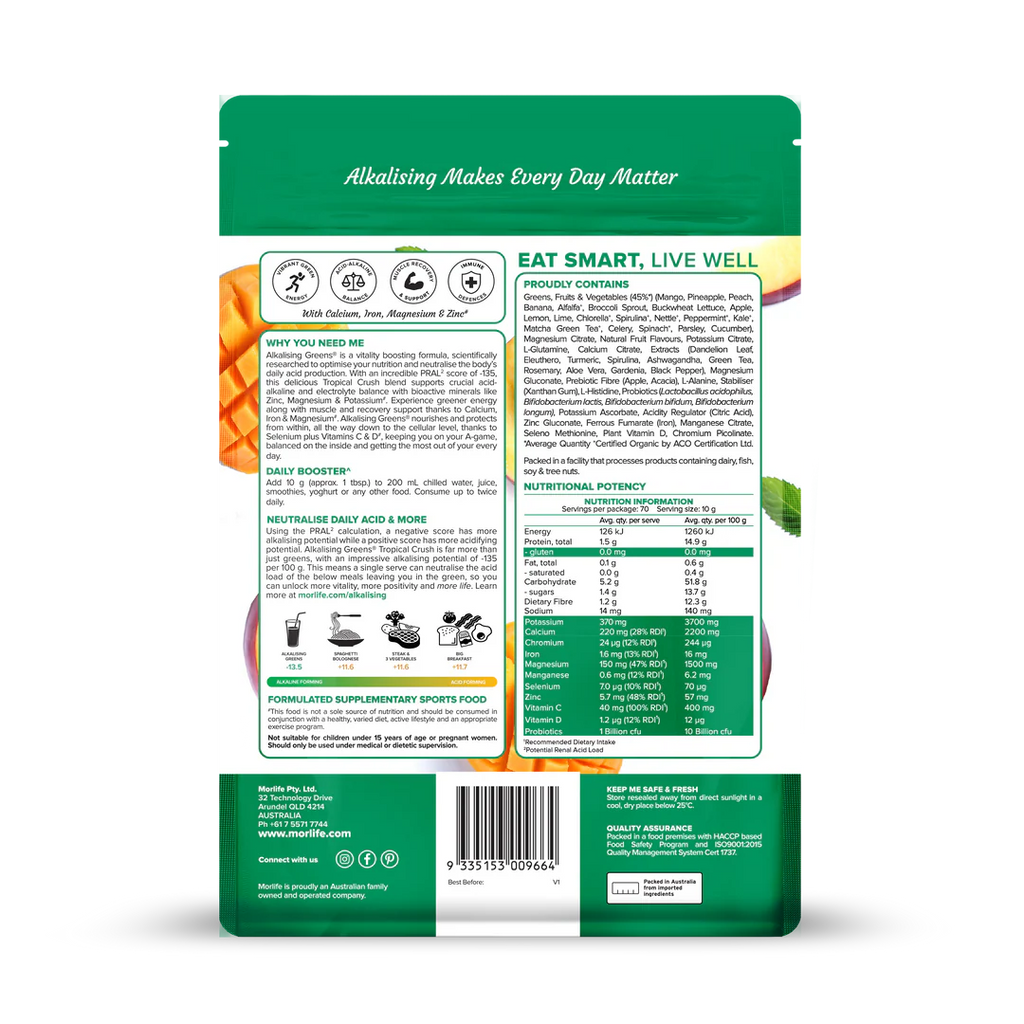 Morlife Alkalising Greens