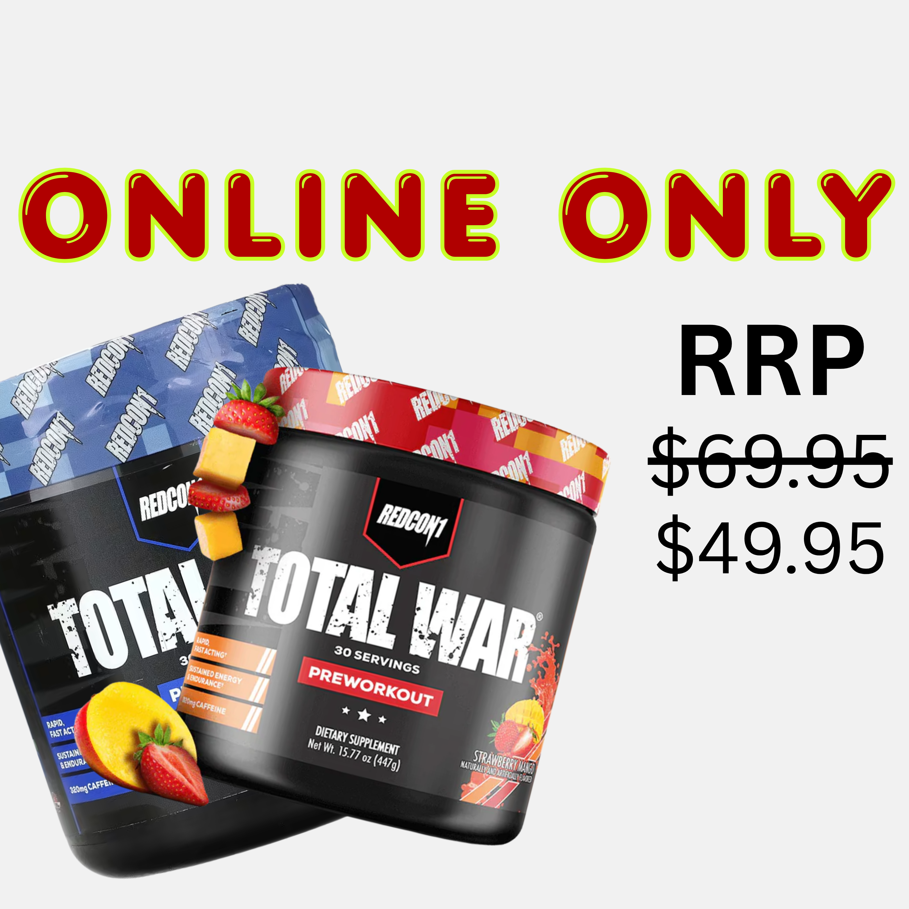 Total War by Redcon1 PREWORKOUT 30 Serves