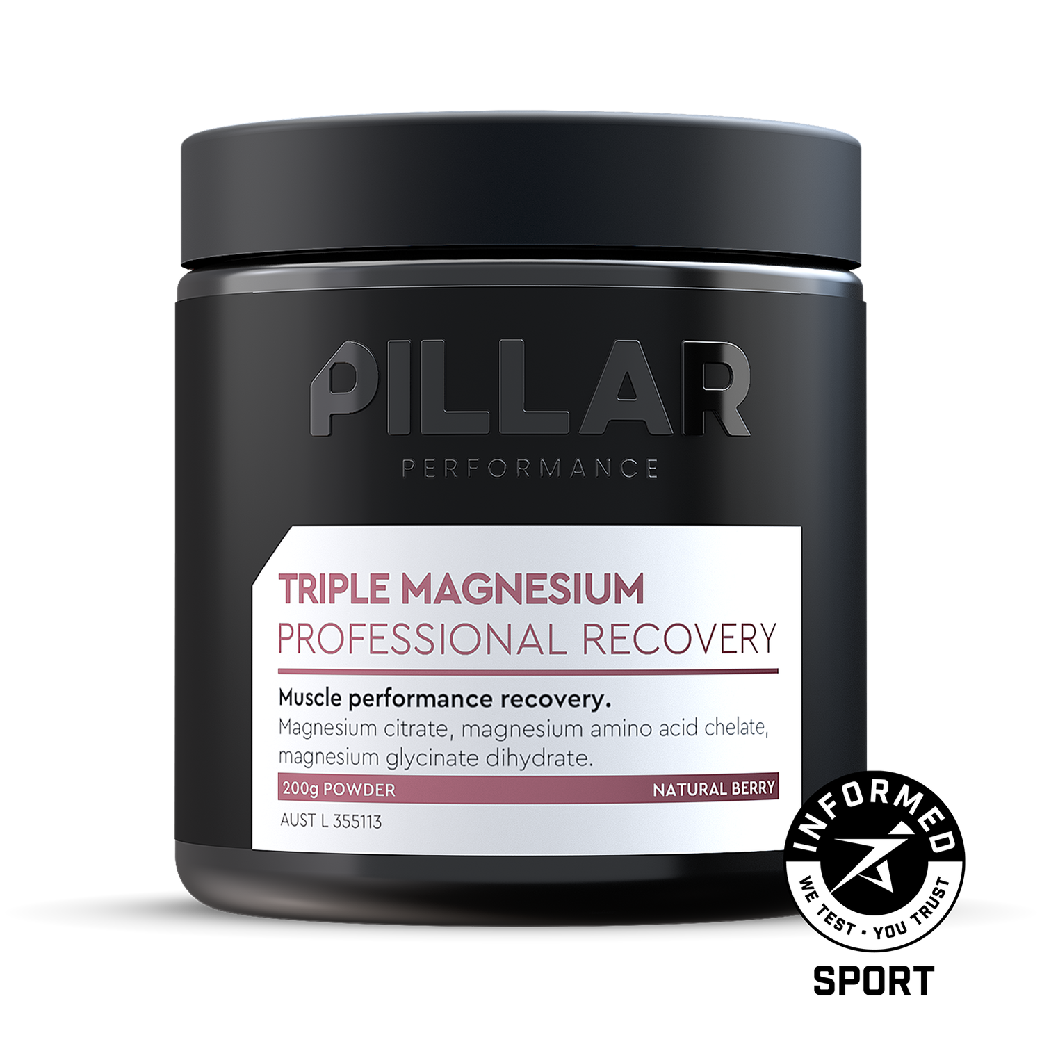 PILLAR TRIPLE MAGNESIUM POWDER 200g