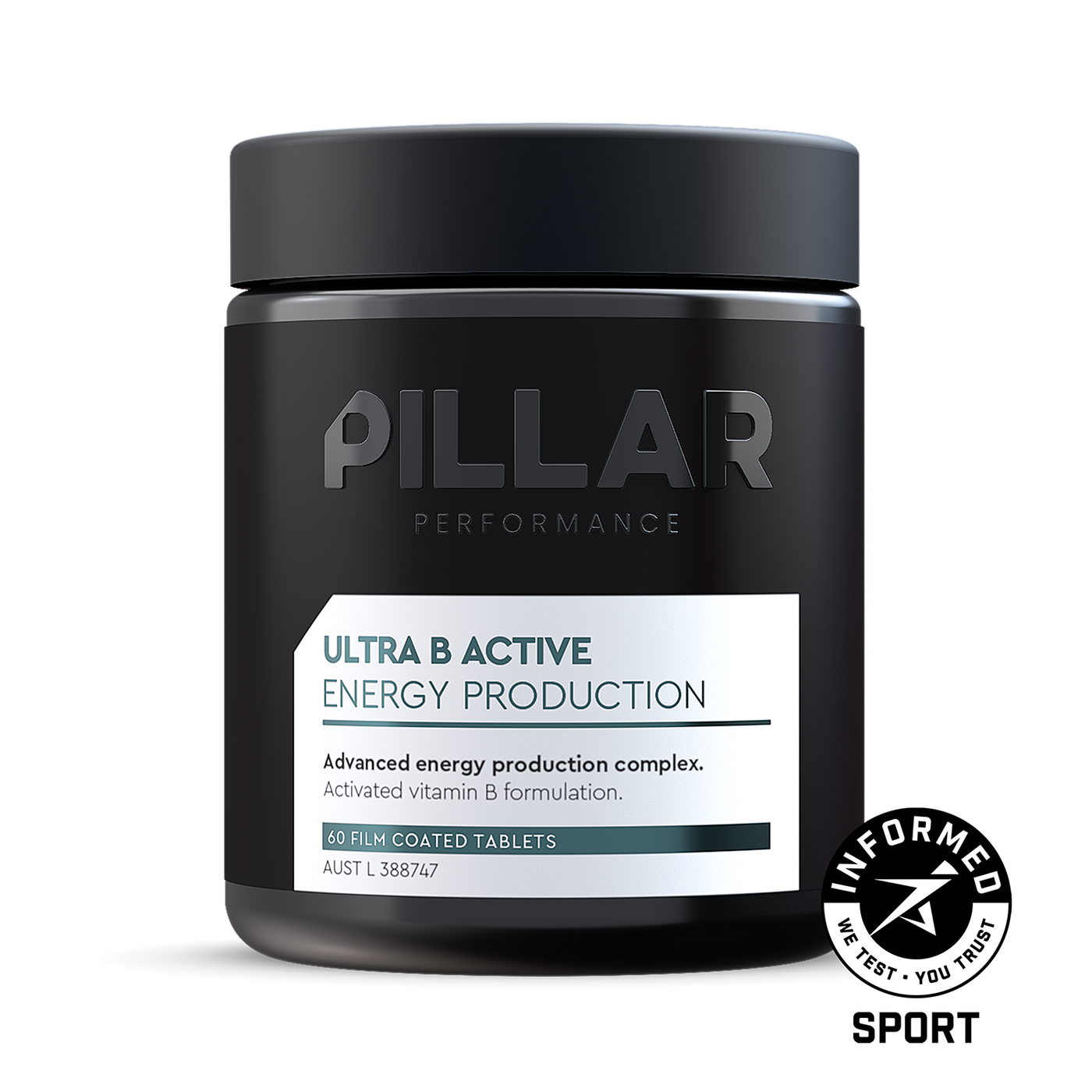 Pillar Performance Ultra B Active 60 Tablets