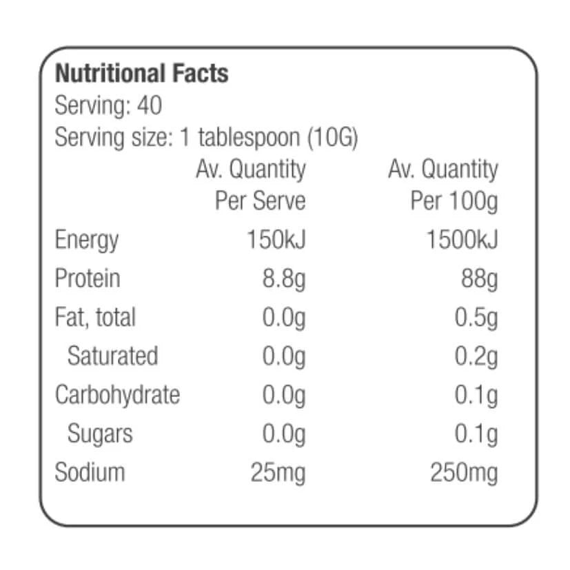 Nutraviva Australian Beef Gelatin 400g