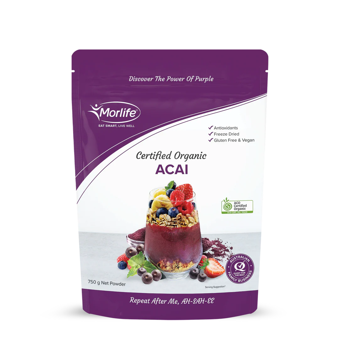 Morlife Organic Acai Powder 80g