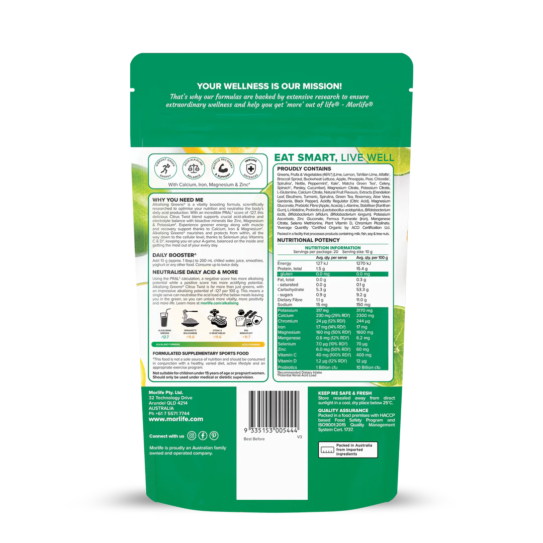 Morlife Alkalising Greens