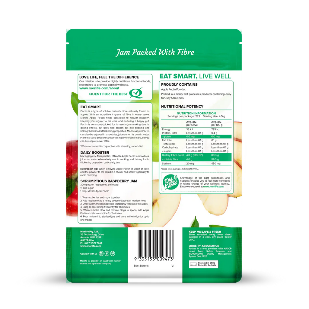 Morlife Apple Pectin 200g