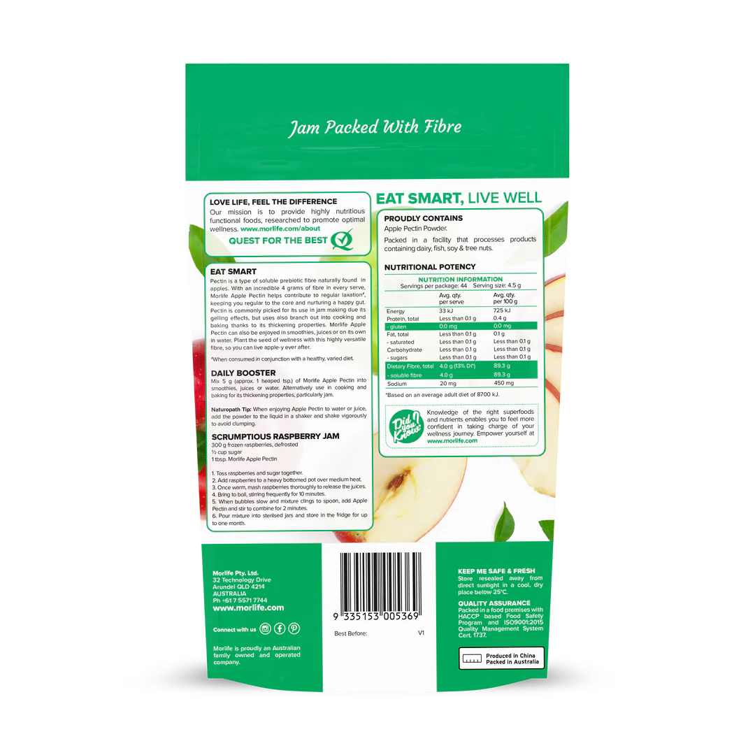 Morlife Apple Pectin 200g