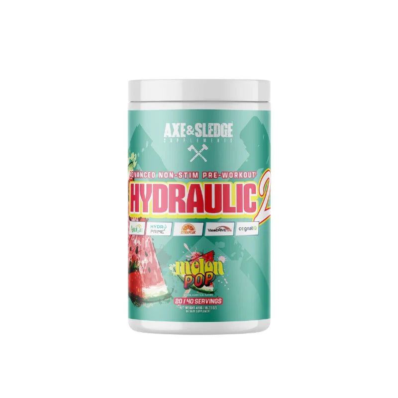 Axe & Sledge Hydraulic Preworkout- Non Stim 40 Serves