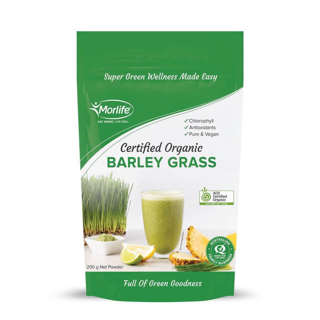 Morlife Barley Grass Certified Organic