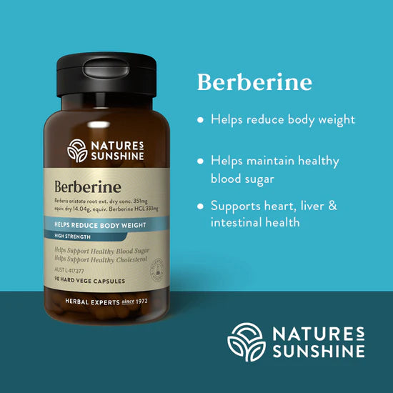 Natures Sunshine Berberine 90 Vege Caps