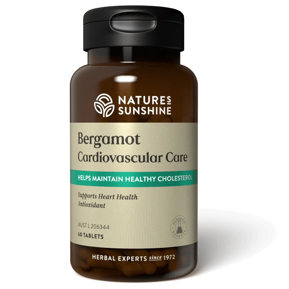Nature’s Sunshine Bergamot Cardiovascular Care 60 Tablets