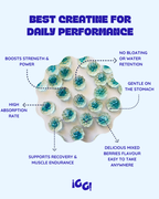 GOGOM Creatine Hcl Gummies 90 Gummies