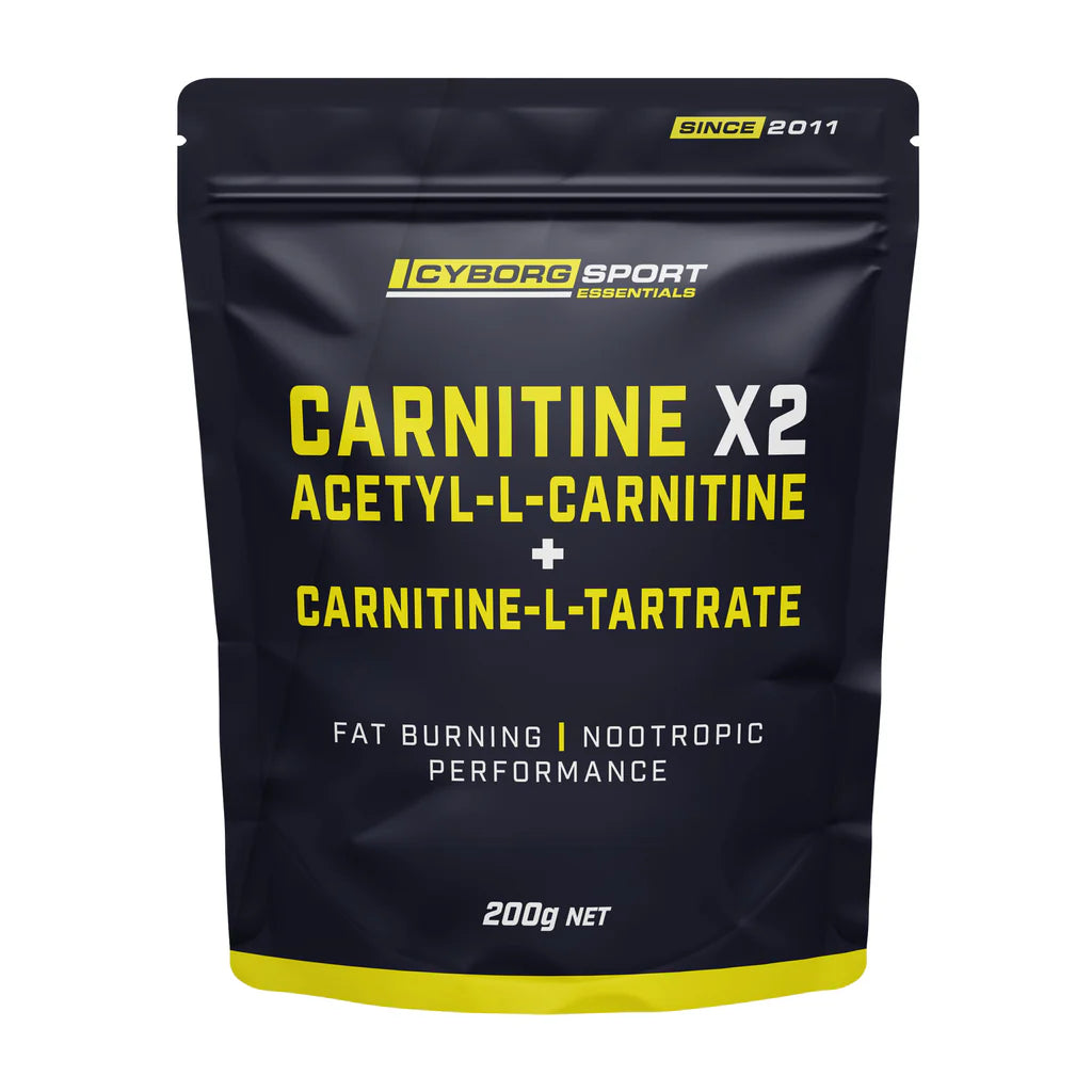 Cyborg Sport Carnitine X2 - Acetyl-L-Carnitine & Carnitine-L-Tartrate 500g/1Kg
