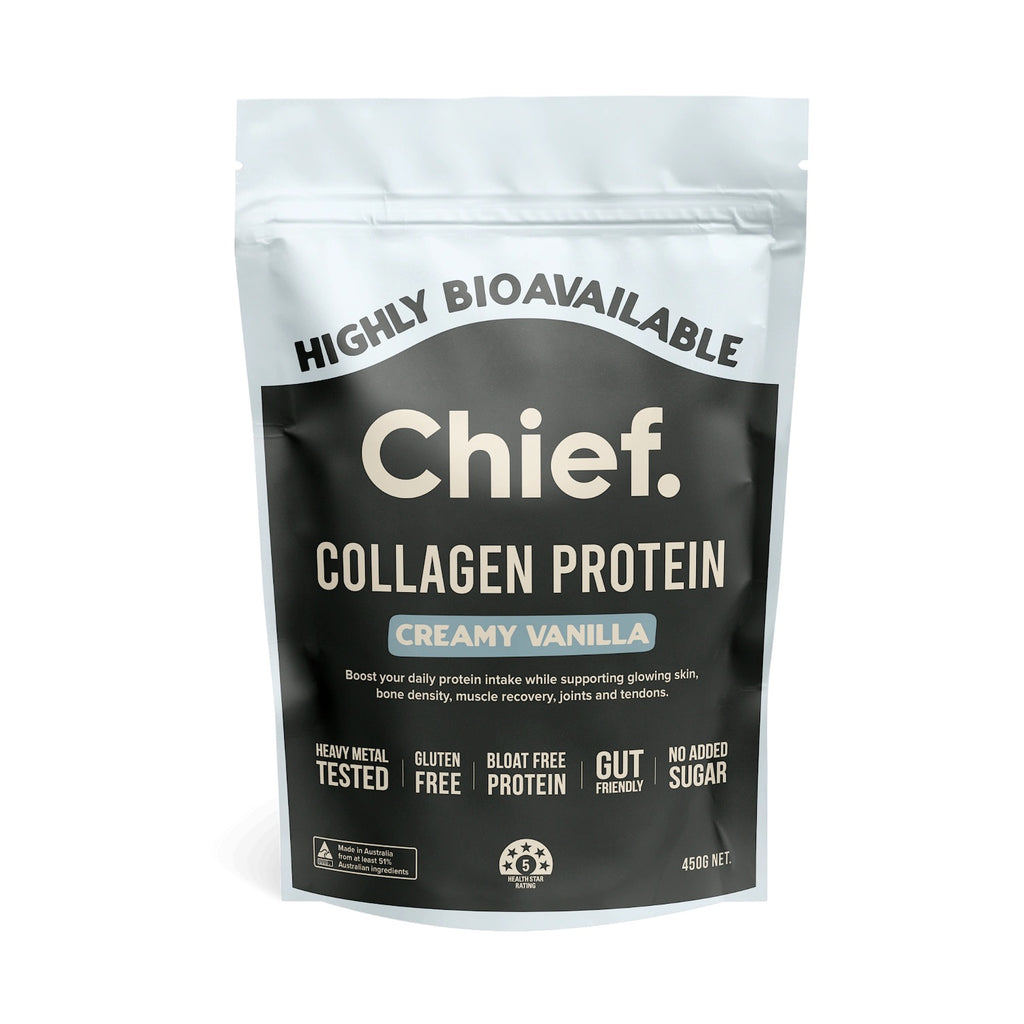 CHIEF Grass-fed Collagen Protein Powder 450g- ONLINE ONLY Deal!