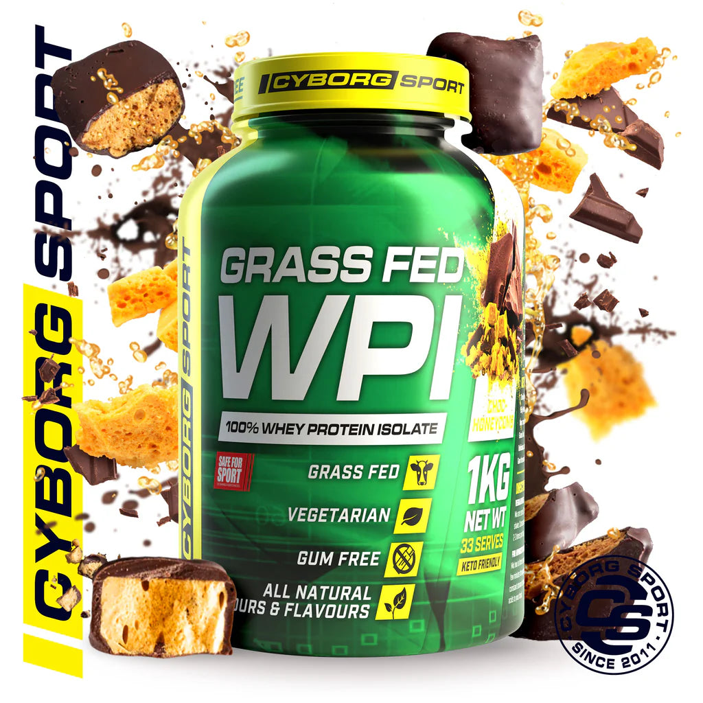 Cyborg Sport Grass Fed WPI 1kg/2kg