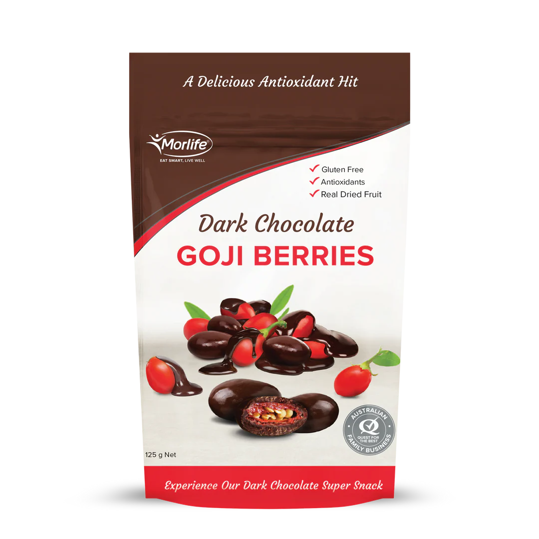 Morlife Dark Chocolate Goji Berries 150g