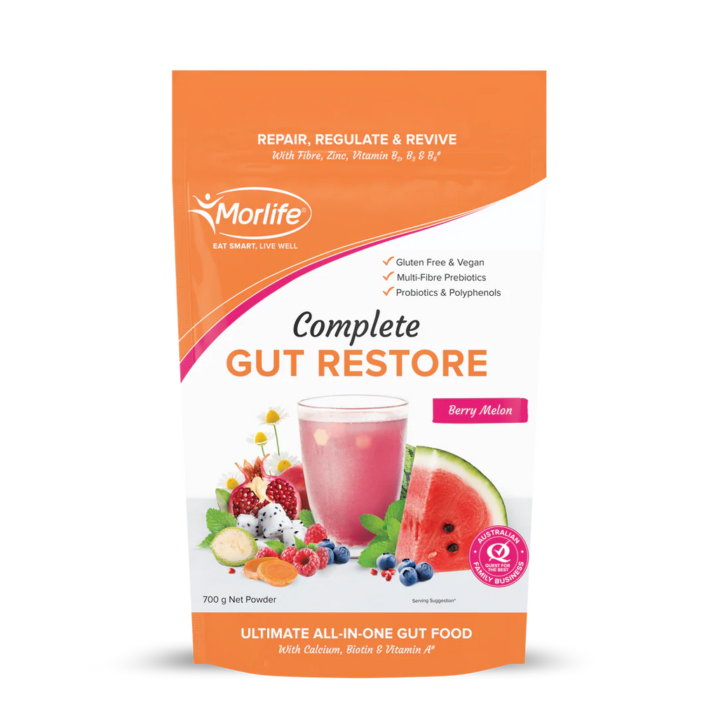 Morlife Complete Gut Restore Berry Melon 200g