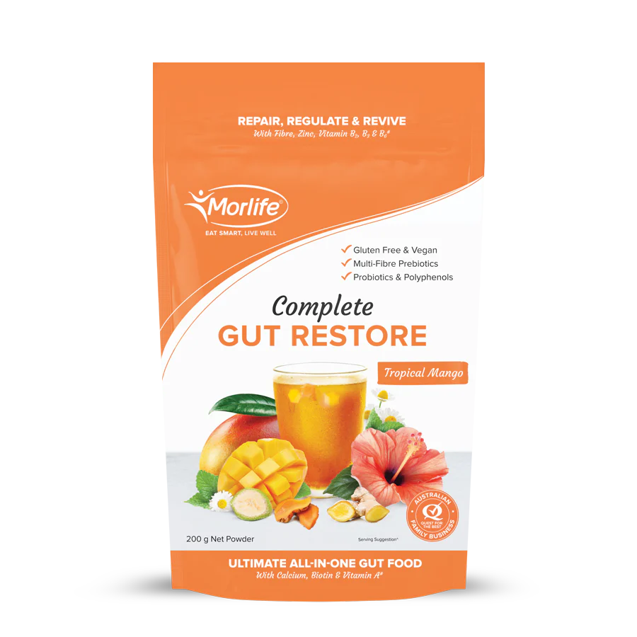 Morlife Complete Gut Restore Berry Melon 200g