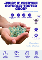 GOGOM Creatine Hcl Gummies 90 Gummies
