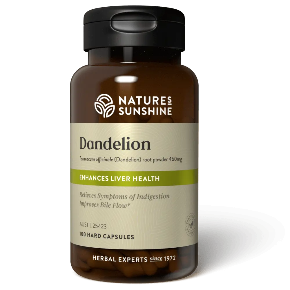 Natures Sunshine Dandelion 100 Capsules