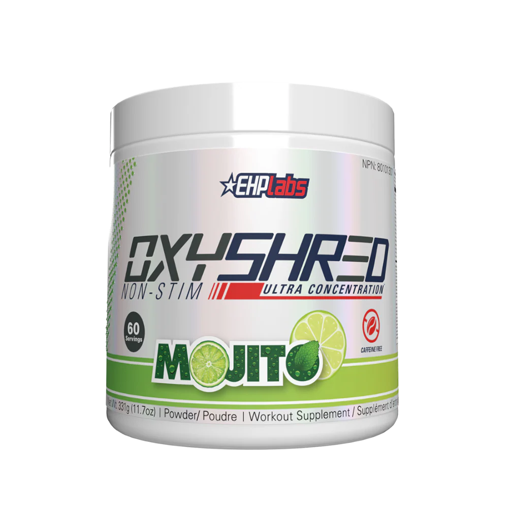 EHP Labs OxyShred Non-Stim Pre+ Fat Burner 60 Serves 306g