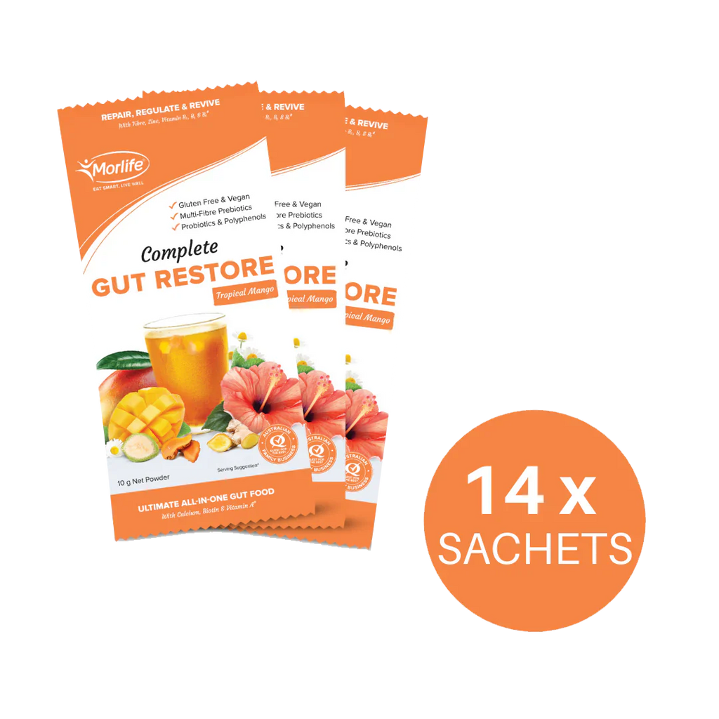 Morlife Complete Gut Restore Berry Melon 200g