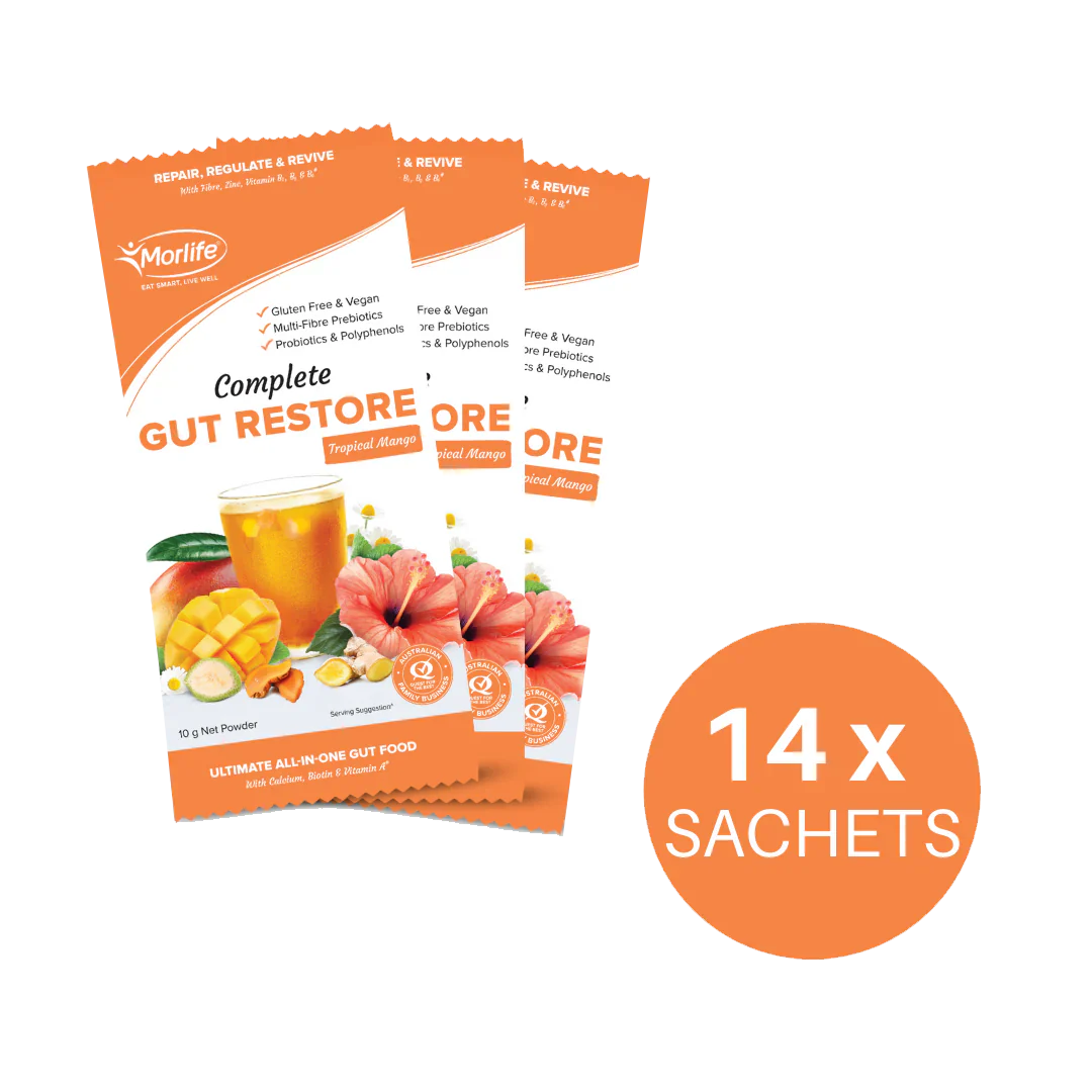 Morlife Complete Gut Restore Berry Melon 200g