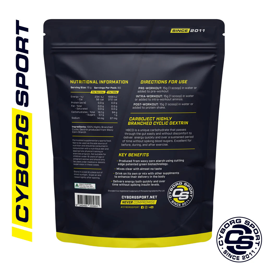 Cyborg Sport HBCD: Highly Branched Cyclic Dextrin 900g