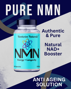 Rootwise Naturals™ NMN 500mg | NAD+ Booster for Energy & Longevity (60 Capsules)