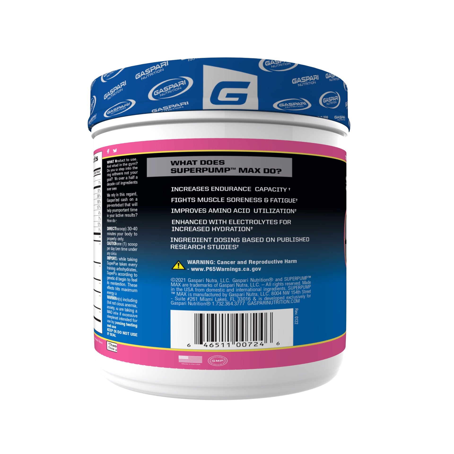 Gaspari Nutrition SuperPump MAX Pre-workout 640g 40serves