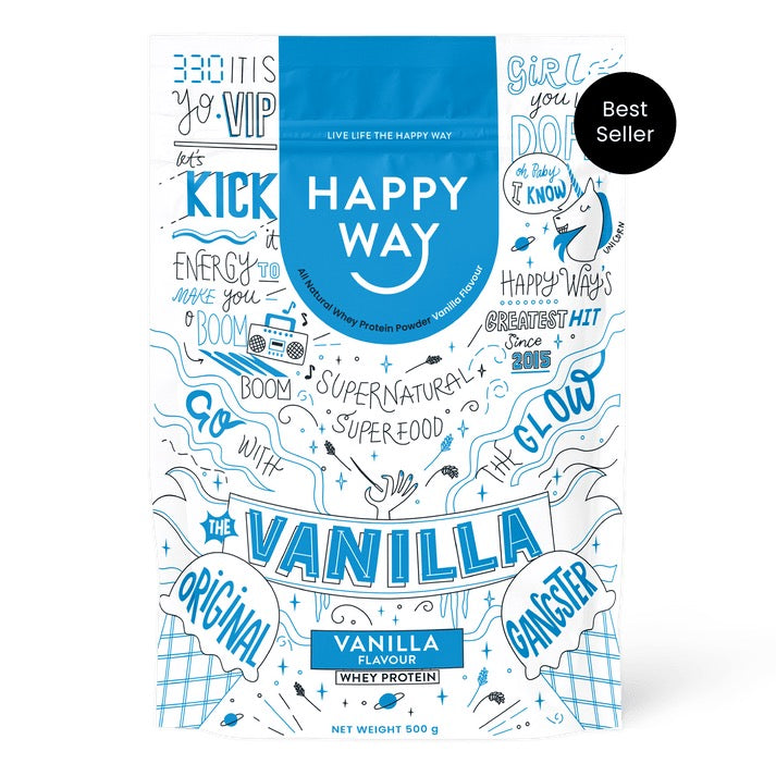 Happy Way Whey Protein Powder 500g/1kg/2kg