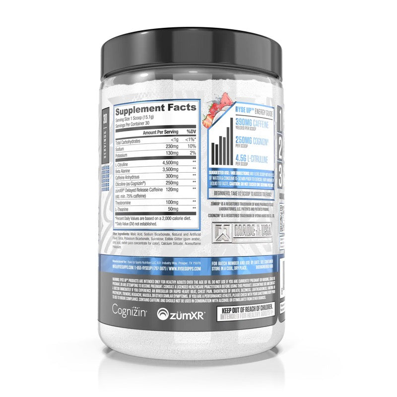 Ryse Supps Loaded Pre-workout 435g 30serves