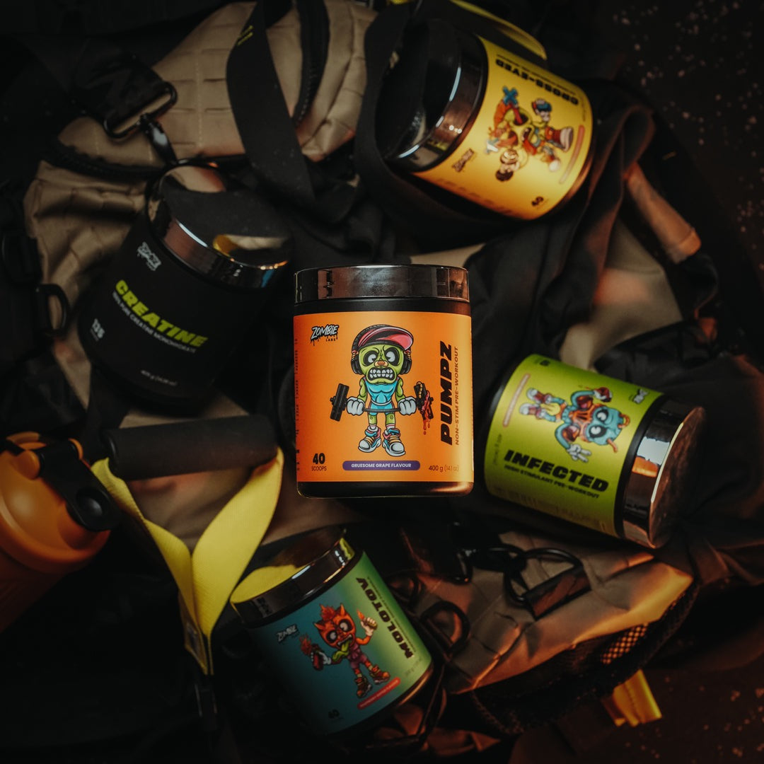 Zombie Labs PUMPZ Non-Stim Pre-Workout 40 Serves 400g
