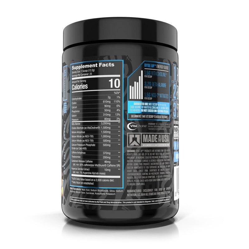 Ryse Supps Blackout Pre-workout 305g 25serves