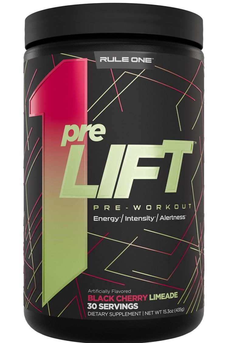 Rule 1 PreLIFT Pre-Workout 30 Serves 450g