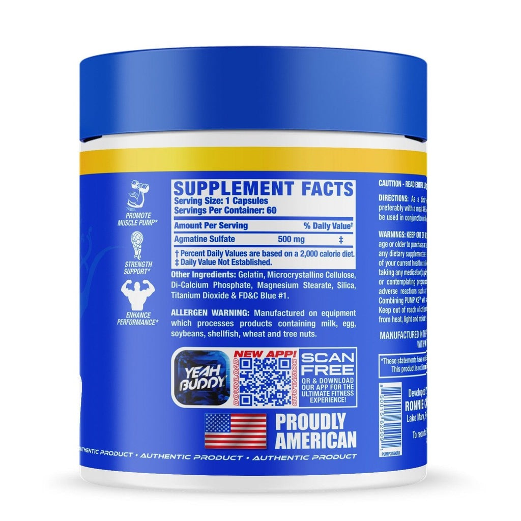 Ronnie Coleman Pump XS Pre-workout 60capsules